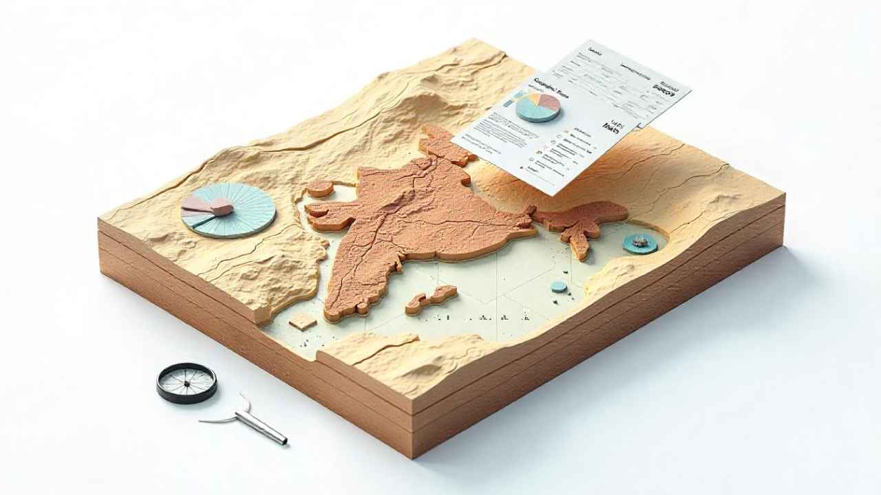 Geological Quadrangle Maps of India information from 1997 to 2014